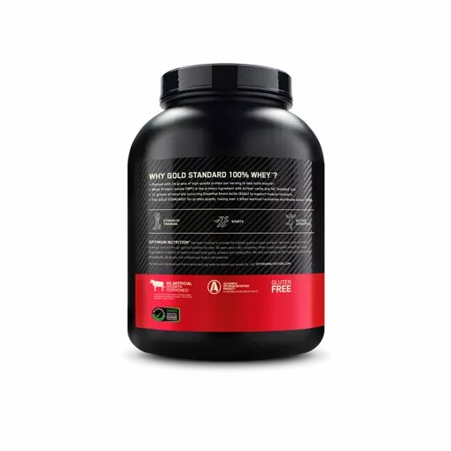 Optimum Nutrition GOLD STANDARD 100% WHEY™ Strawberries & Cream 5 lb (73 Servings) Slovenija | JFR-701456