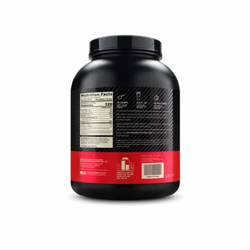 Optimum Nutrition GOLD STANDARD 100% WHEY™ Strawberry Banana 5 lb (75 Servings) Slovenija | MDP-627491