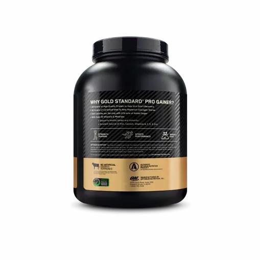 Optimum Nutrition GOLD STANDARD® Pro Gainer Vanilla Custard 5.09 lb (14 Servings) Slovenija | YLJ-285740