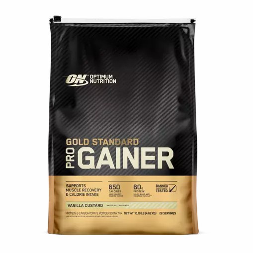 Optimum Nutrition GOLD STANDARD® Pro Gainer Vanilla Custard 10.19 lb (28 Servings) Slovenija | AUC-273019