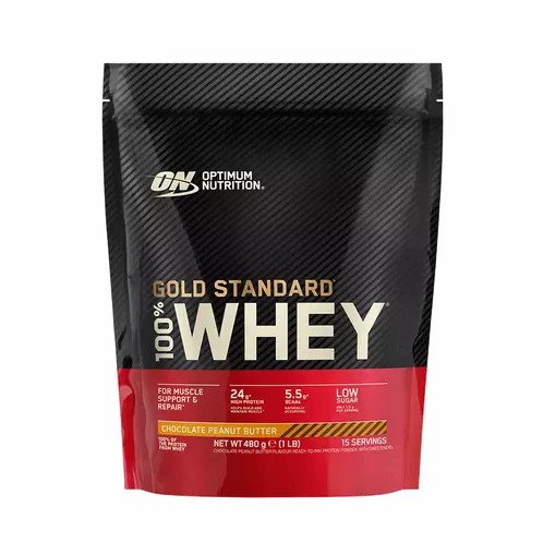 Optimum Nutrition Gold Standard 100% Whey Protein Powder Chocolate Peanut Butter 480 grams (15 Servings) Slovenija | BVS-304825