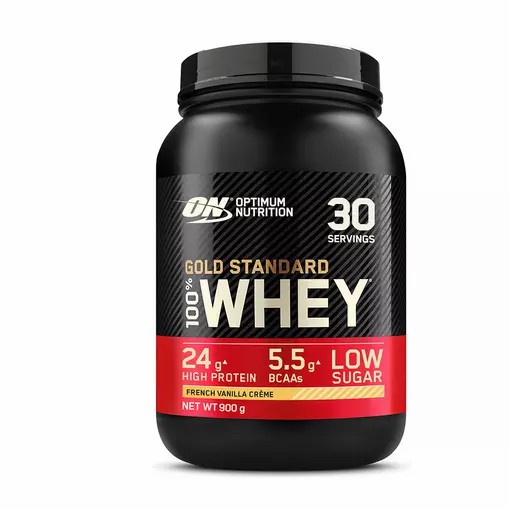 Optimum Nutrition Gold Standard 100% Whey Protein Powder French Vanilla 900 grams (30 Servings) Slovenija | PCA-937120