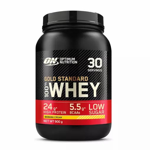 Optimum Nutrition Gold Standard 100% Whey Protein Powder Banana Cream 900 grams (30 Servings) Slovenija | FMH-541023