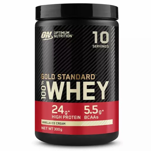 Optimum Nutrition Gold Standard 100% Whey Protein Powder Vanilla Ice Cream 300 grams (10 Servings) Slovenija | PDO-497810