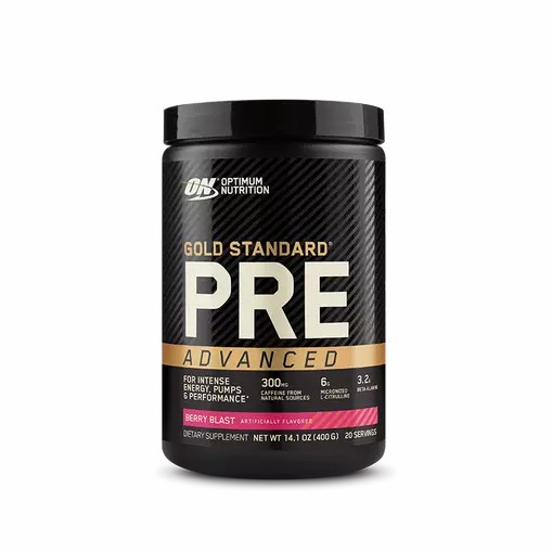 Optimum Nutrition Gold Standard Pre Advanced Berry Blast 20 Serves Slovenija | OXE-685143