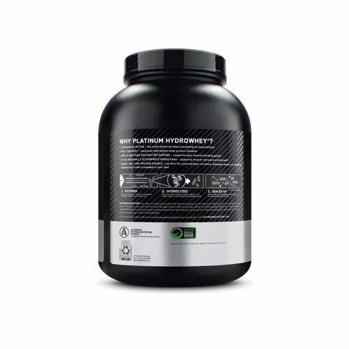 Optimum Nutrition PLATINUM HYDROWHEY™ Velocity Vanilla 3.52 lb (40 Servings) Slovenija | XOB-237908