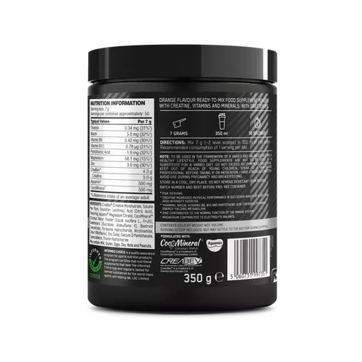 Optimum Nutrition Platinum Creatine Plus Orange 350 grams (50 Servings) Slovenija | NIB-584290