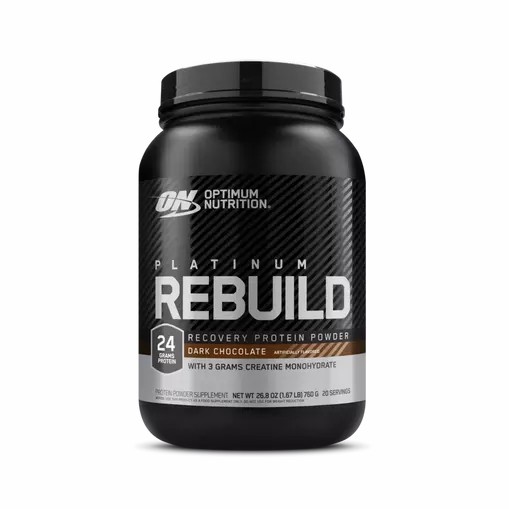 Optimum Nutrition Platinum Rebuild Dark Chocolate 1.67 lb (20 Servings) Slovenija | CNX-364270