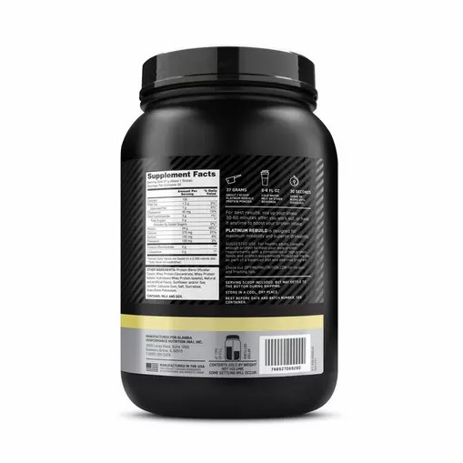 Optimum Nutrition Platinum Rebuild Vanilla Buttercream 1.63 lb (20 Servings) Slovenija | OHB-715290