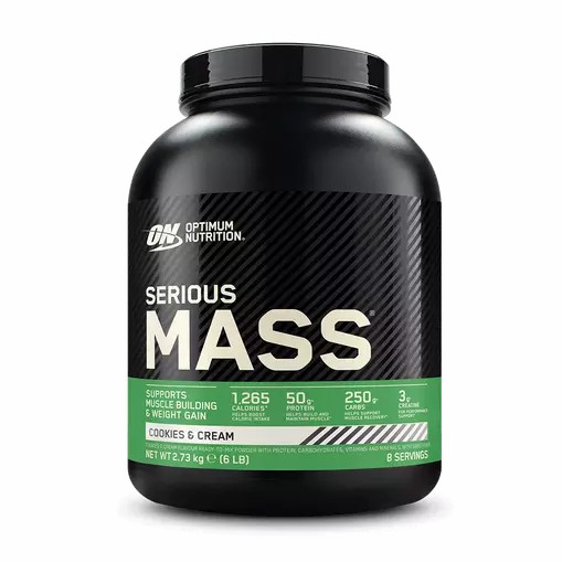 Optimum Nutrition Serious Mass Gainer Cookies & Cream 2.73 kg (8 Servings) Slovenija | JUK-493501